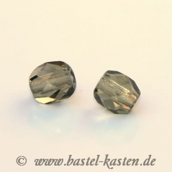 Feuerpolierte Perle 4mm smoky diamond (50 Stück)