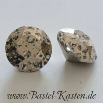 Swarovski Round Stone 1088 6mm Crystal Rose Patina (1 Stück)