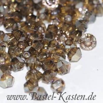 Preview: Swarovski Doppelkegel 5328 3 mm crystal bronze shade  (50 Stück)
