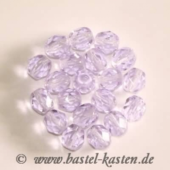 Feuerpolierte Perle 6mm violet (20 Stück)