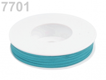 Soutache Band PEGA 500054 100% Viscose 3mm Tile Blue (1 Meter) 7701