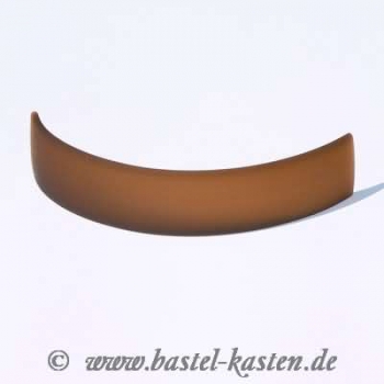 PVC-Band dunkelbraun 10mm (ca. 8cm)