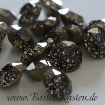 Preview: Swarovski Round Stone 1088 8mm Crystal Black Patina (1 Stück)