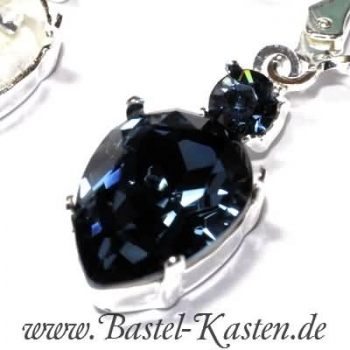 Preview: Swarovski Pearshape 4320 - 14x10 mm montana (1 Stück)