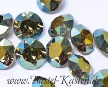 Preview: Swarovski Round Stone 1028 8mm crystal iridescent green (1 Stück)
