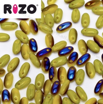 Rizo Beads 2,5 x 6 mm lime azuro (10 Gramm)