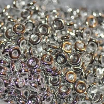 O-Beads 3,8mm x 1mm crystal labrador full (5 Gramm)