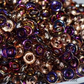 O-Beads 3,8mm x 1mm crystal sliperit (5 Gramm)