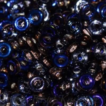 O-Beads 3,8mm x 1mm amethyst azuro (5 Gramm)