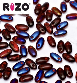 Rizo Beads 2,5 x 6 mm red azuro (10 Gramm)