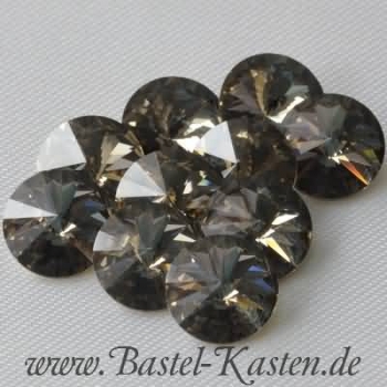 Preview: Swarovski 1122 Rivoli 10mm greige (1 Stück)