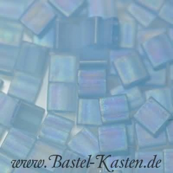 TL-0148FR Miyuki Tila Beads transparent matt irisierend light blue (ca. 5 Gramm)
