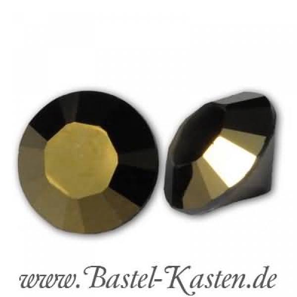 Swarovski Round Stone 1028 6mm crystal dorado (1 Stück)