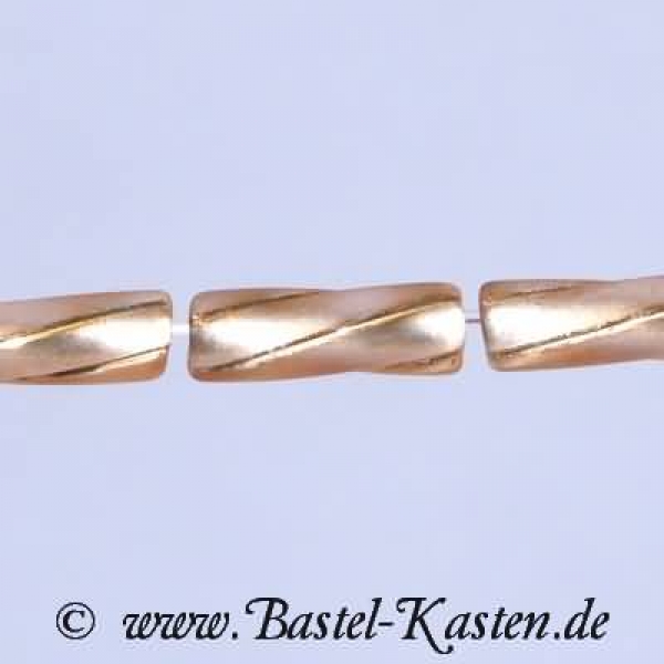 Glasstifte gedreht ca. 3,5mm x 10mm orange (ca. 15 g)