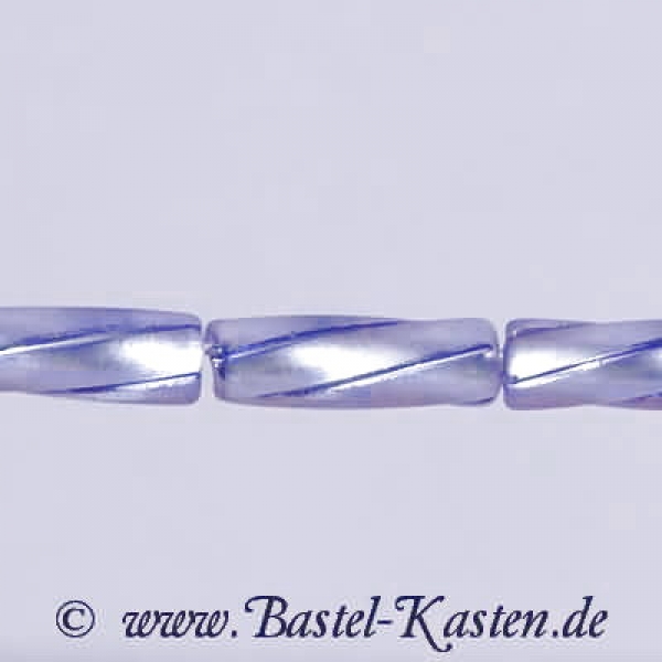 Glasstifte gedreht ca. 3,5mm x 10mm hellsafir (ca. 15 g)