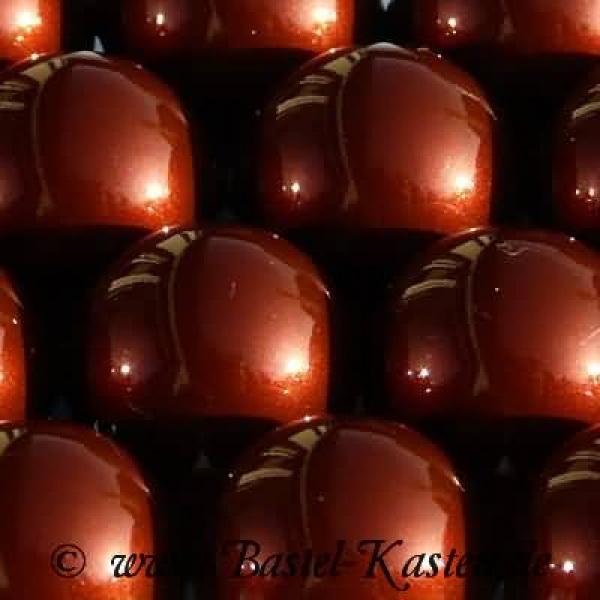 Crystal-Pearl 5810 10 mm  bordeaux (5 Stück)