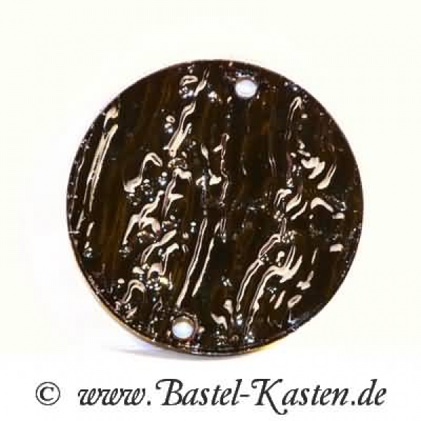 Acryl-Scheibe groß anthrazit ca. 30mm (1 Stück)