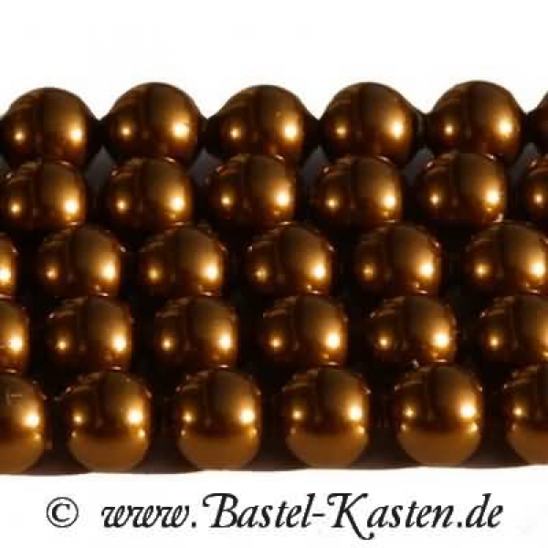 Crystal-Pearl 5810 12 mm  copper (5 Stück)