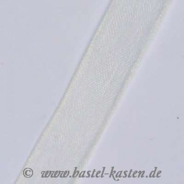 Organzaband 10 mm breit hellgelb (1 Meter)