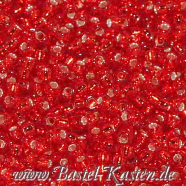 MR15-0011  Miyuki Rocailles  15/0 christmas red TR SE (10 Gramm)