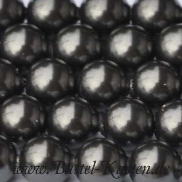 Crystal-Pearl 5810 10 mm  black (5 Stück)