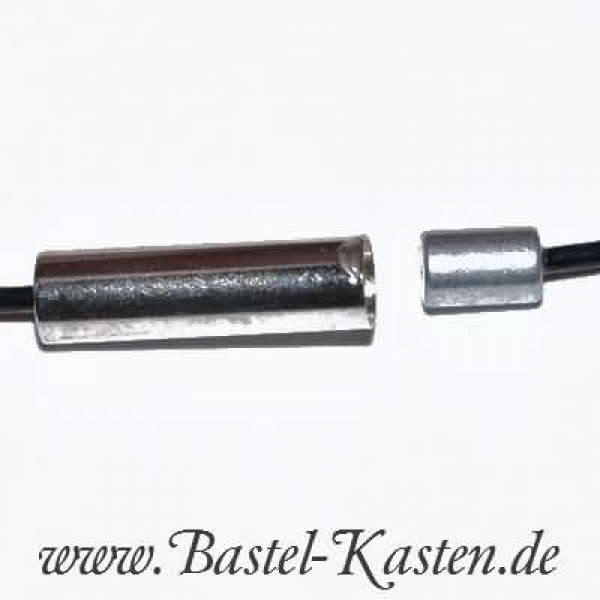 Halsreif mit Magnetverschluss  fuchsia  45cm (1 Stück)