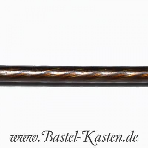 Halsreif mit Magnetverschluss  braun  42cm  (1 Stück)