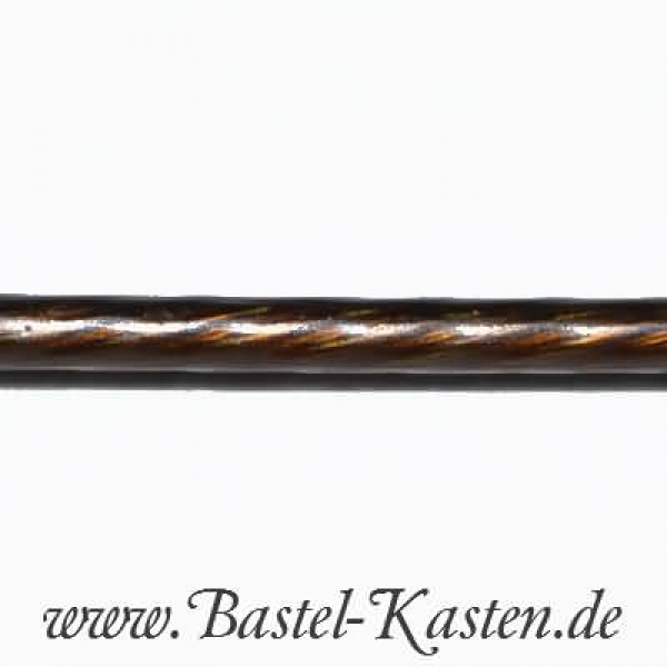 Halsreif mit Magnetverschluss  braun  42cm  (1 Stück)