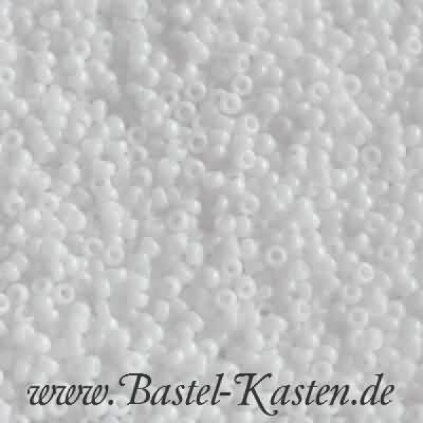 MR15-0402  Miyuki Rocailles white OP 15/0  (10 Gramm)