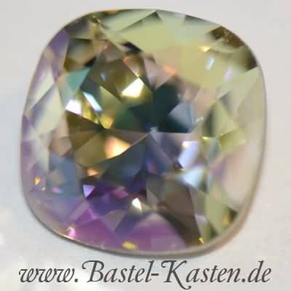 Swarovski Square 4470 12mm luminous green (1 Stück)