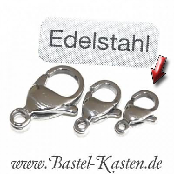 Edelstahl Karabiner 10mm (1 Stück)