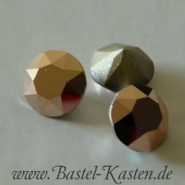Swarovski Round Stone 1028 4mm Crystal Rose Gold (1 Stück)