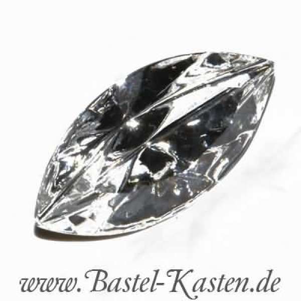 Swarovski Fancy Stone 4228 crystal silver shade 15 x 7mm (1 Stück)