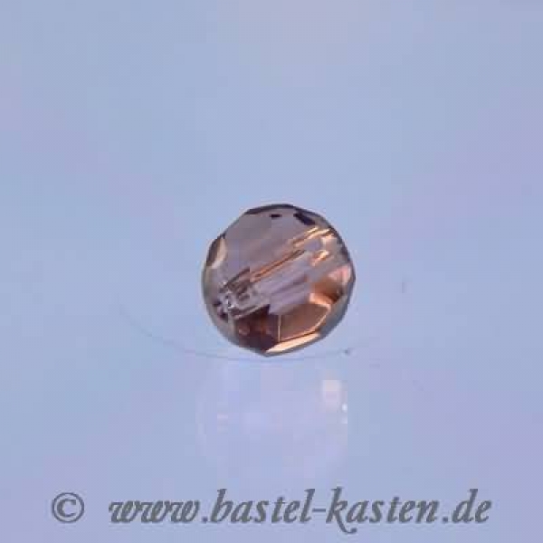 Glasschliffperlen amethyst 6mm (10 Stück)