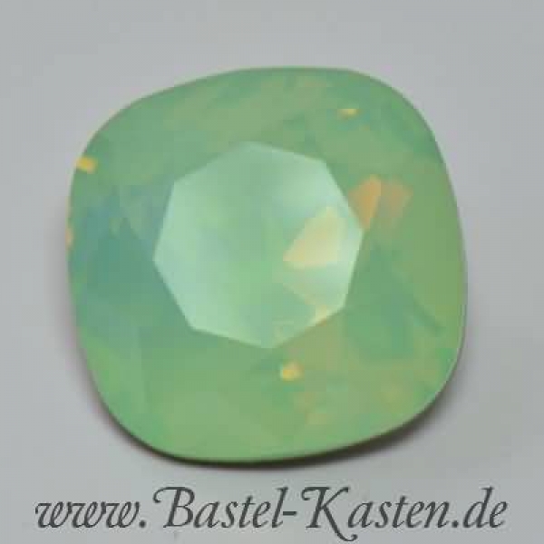 Swarovski Square 4470 12mm chrysolite opal (1 Stück)