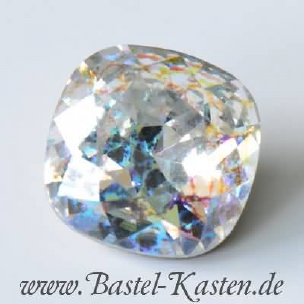 Swarovski Square 4470 12mm white patina (1 Stück)