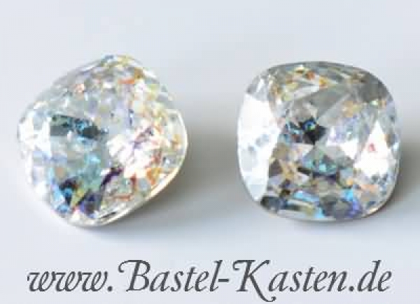 Swarovski Square 4470 12mm white patina (1 Stück)