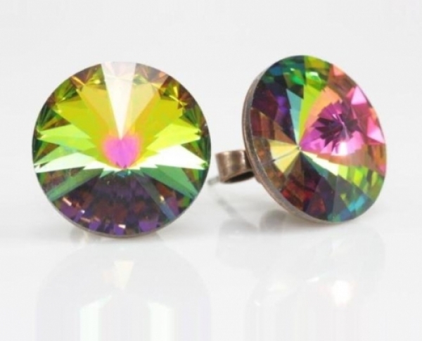 Ohrstecker mit Kessel 1122 10mm versilbert (1 Paar)