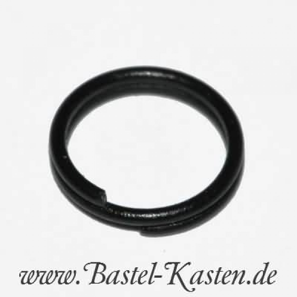 Spaltringe 7 mm schwarz (10 Stück)