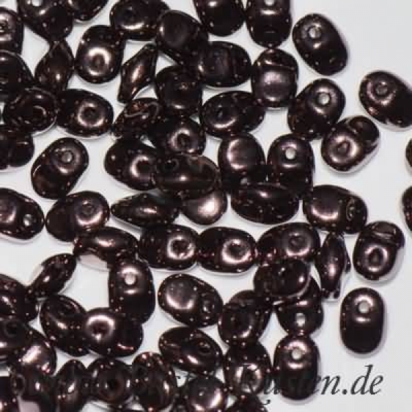 Superuno 2,5 x 5 mm jet lila vega luster (10 Gramm)